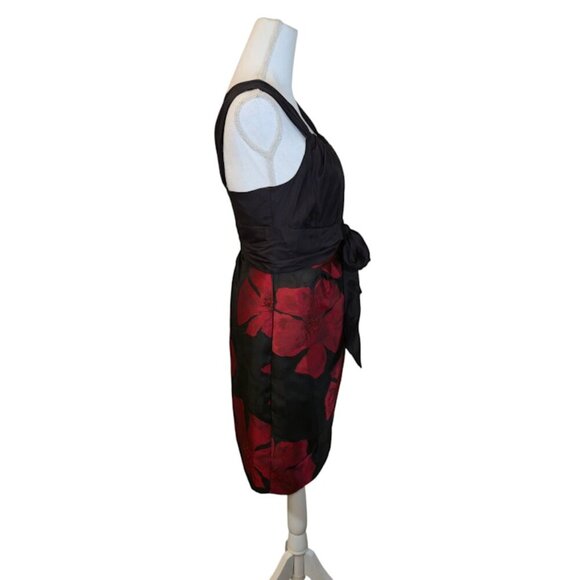 M.S.S.P Cocktail Dress NWT Size 6 Black Whimsigoth Romantic Feminine Dramatic - Picture 4 of 11